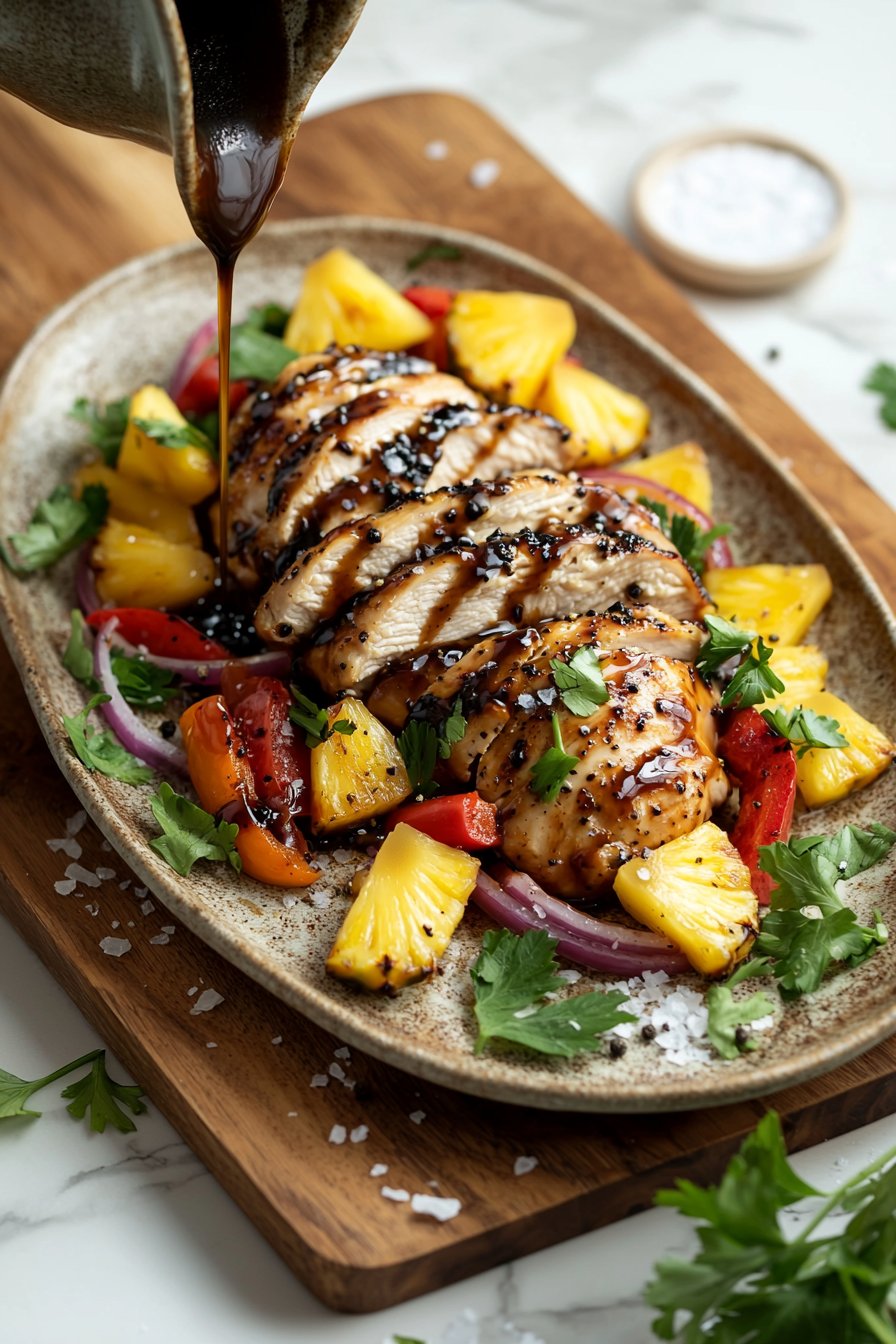 Blackstone Pineapple Chicken