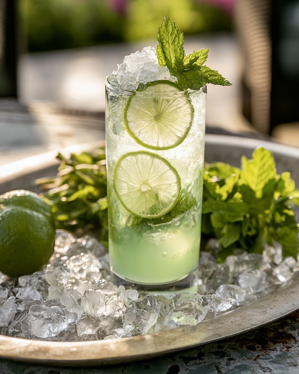 Lavender Mojito Mocktail