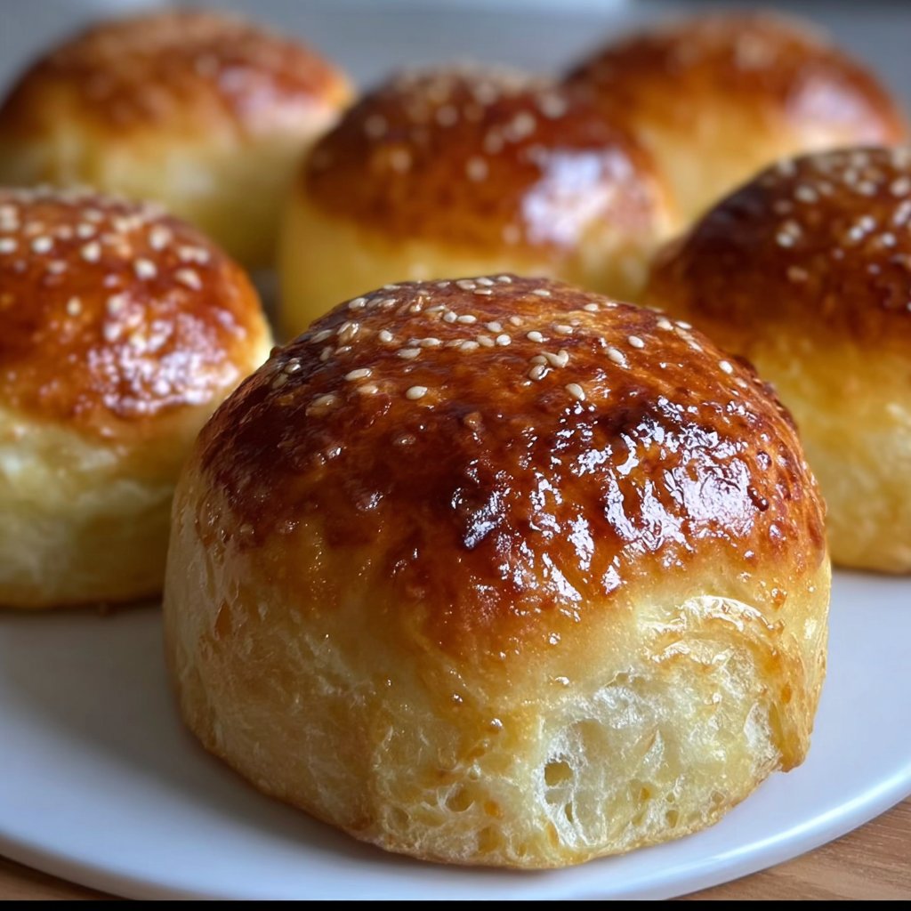 Cottage Cheese Buns 2 Cottage Cheese Buns