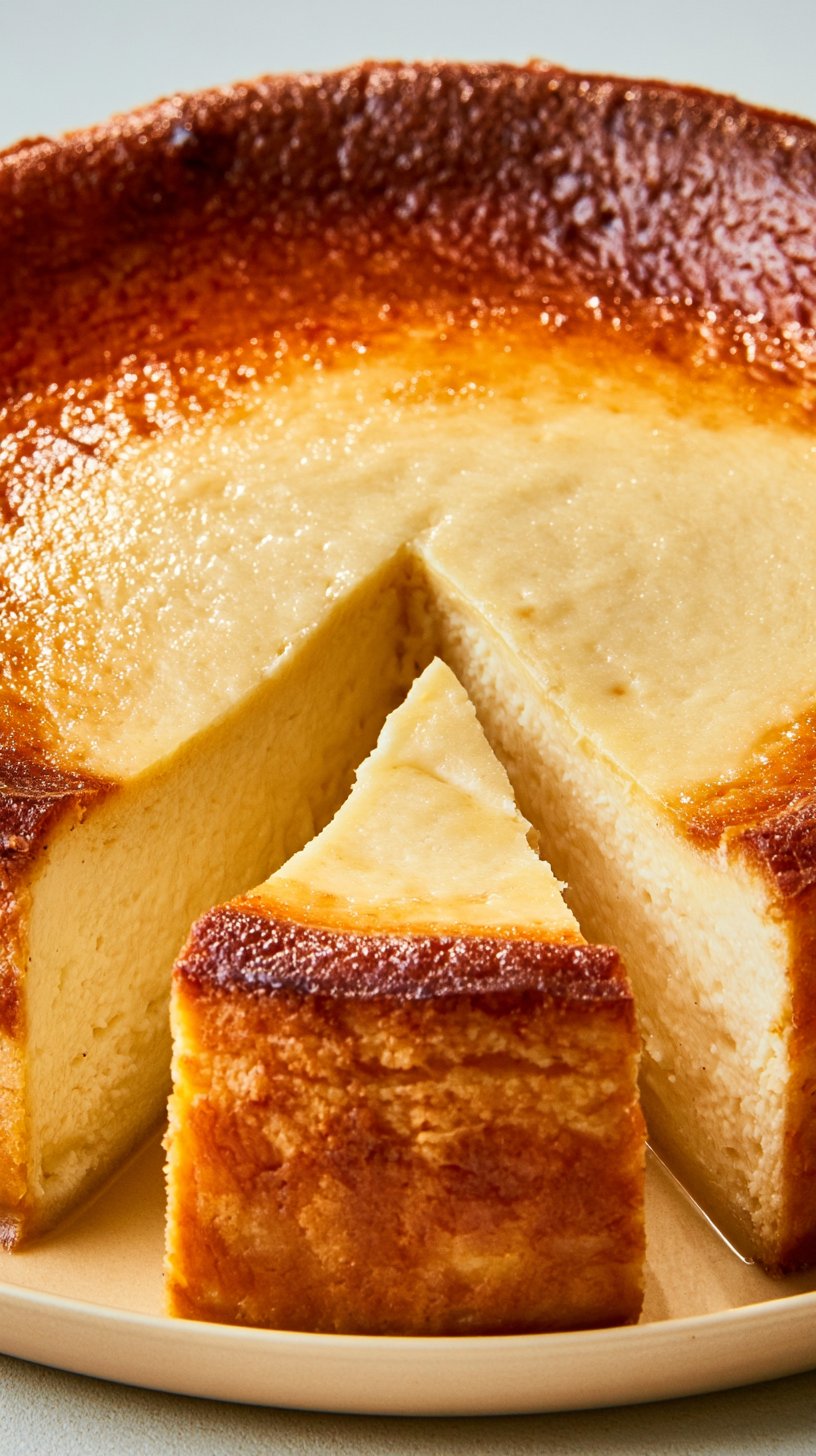 Käsekuchen ohne Boden