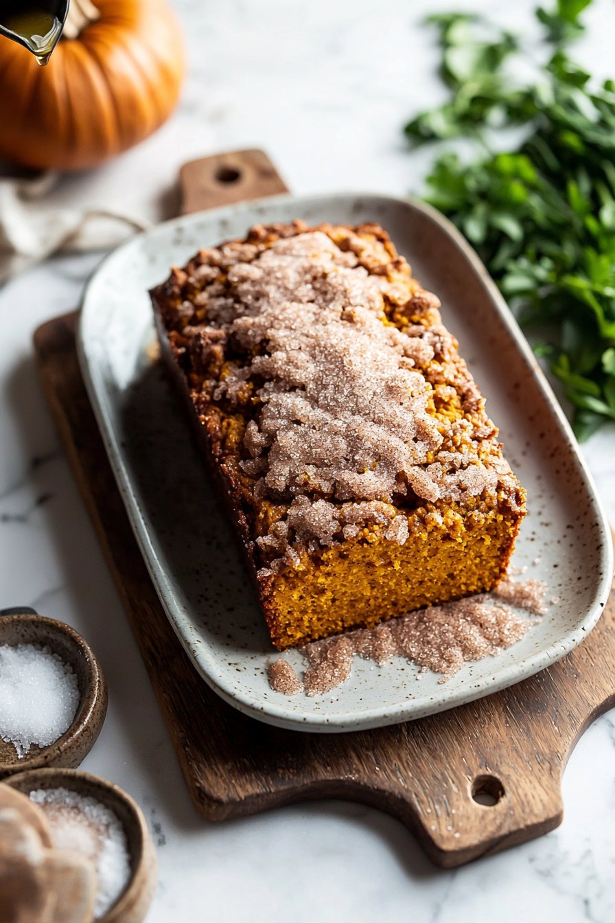 Pumpkin Snickerdoodle Loaf
