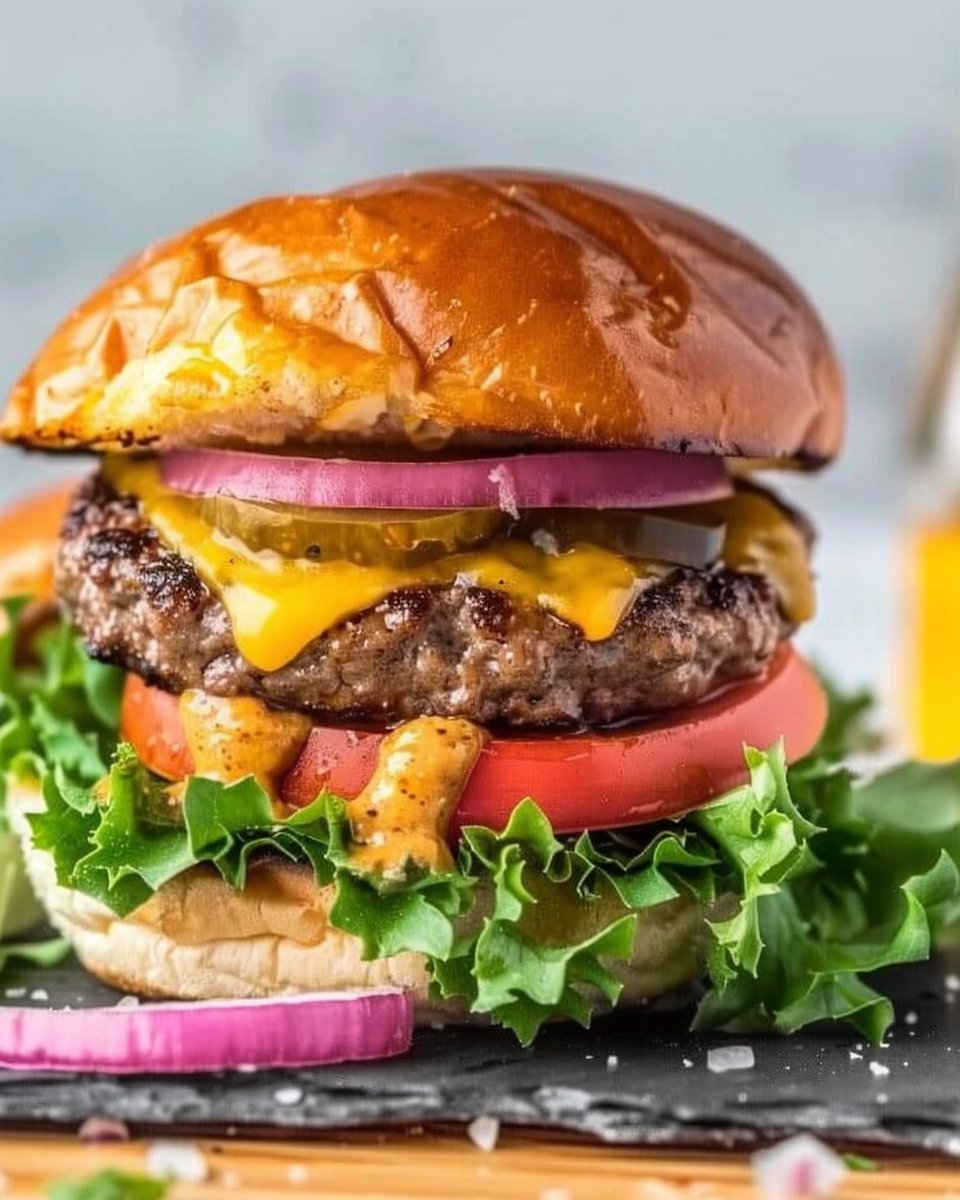 Easy Air Fryer Burgers