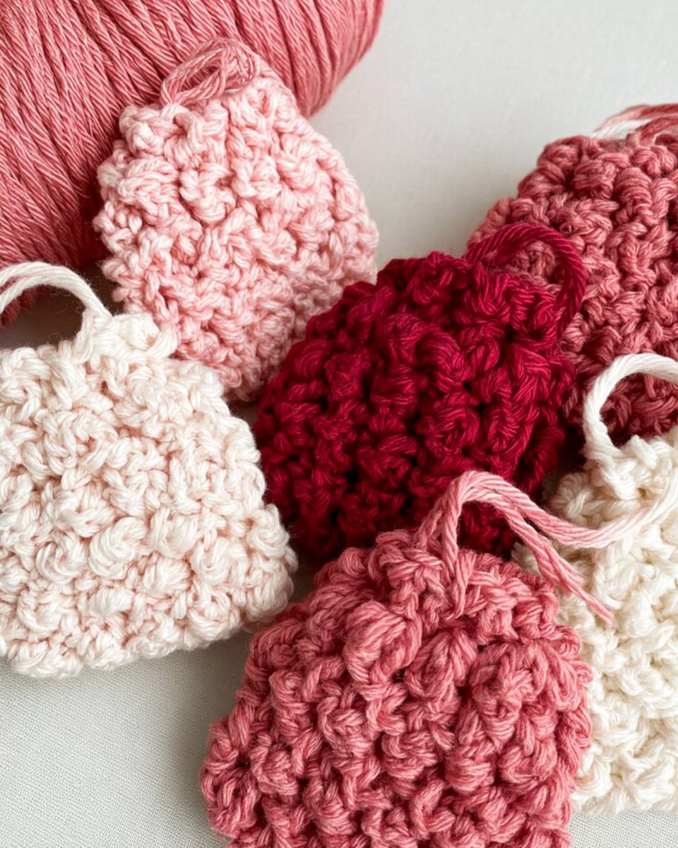 Winterberry Soap Saver Crochet Pattern