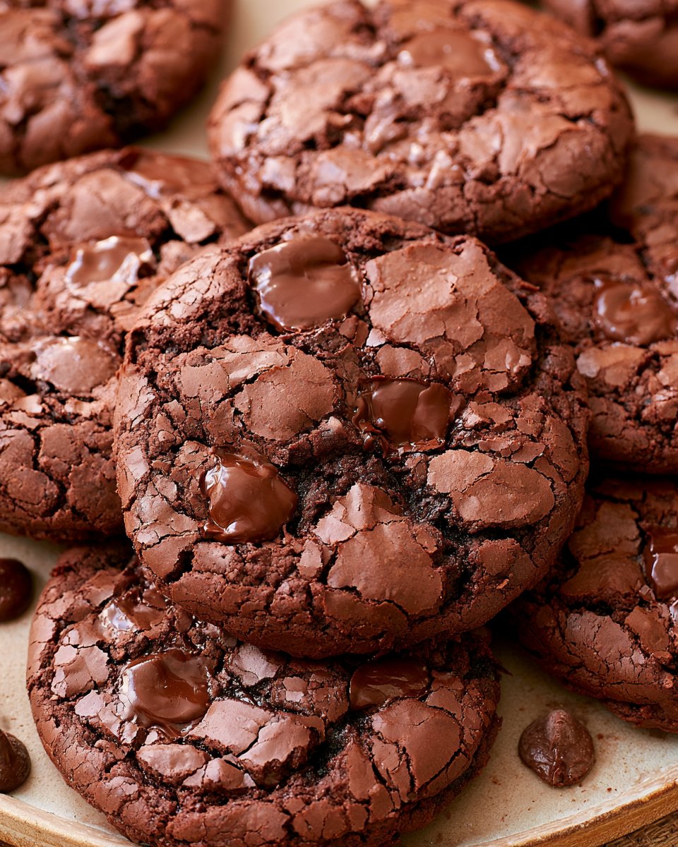 Flourless Brownie Cookies