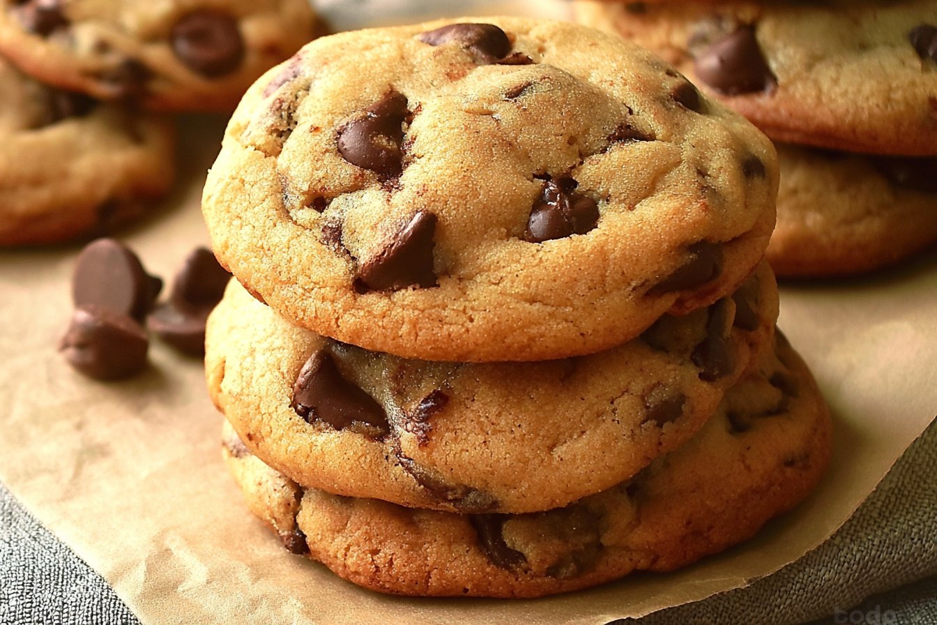 Soft and Chewy Chocolate Chip Cookies