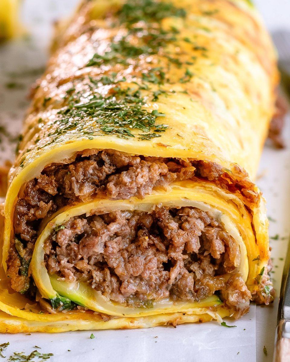 Breakfast Zucchini Rolls