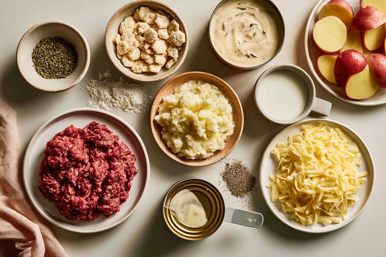 Amish Hamburger Steak Bake