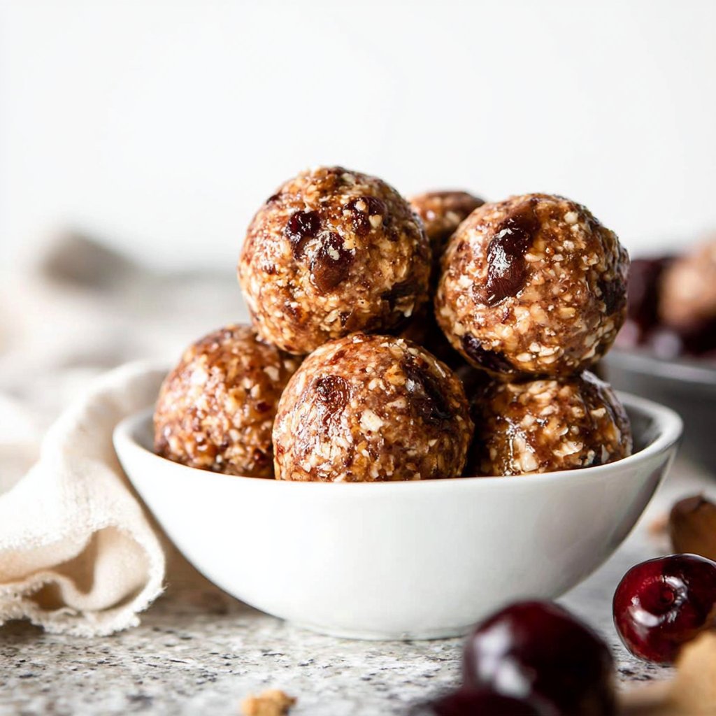 Cherry Pie Energy Balls
