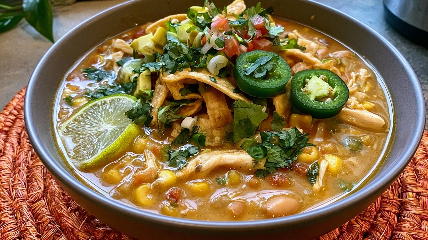 Dairy Free White Chicken Chili