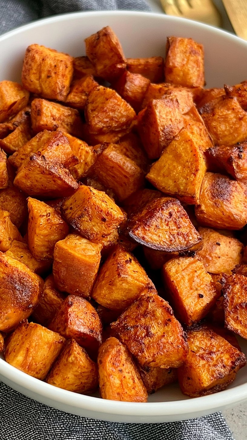 Best Ever Air Fryer Sweet Potatoes