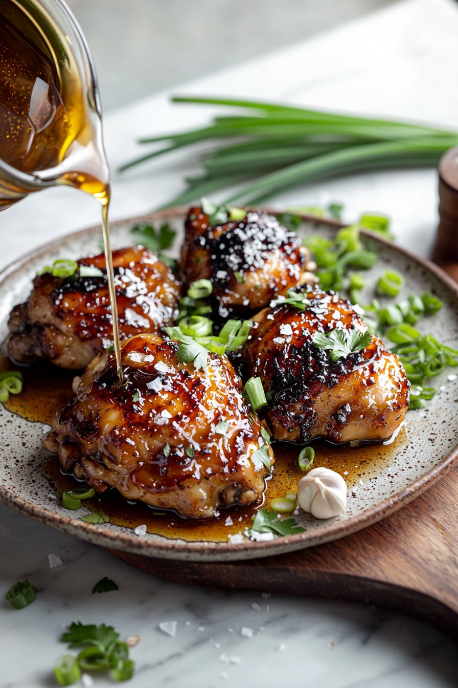 Blackstone Honey Garlic Chicken