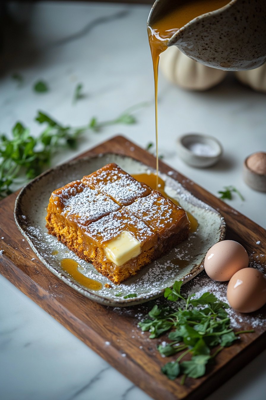 Kürbis Gooey Butterkuchen