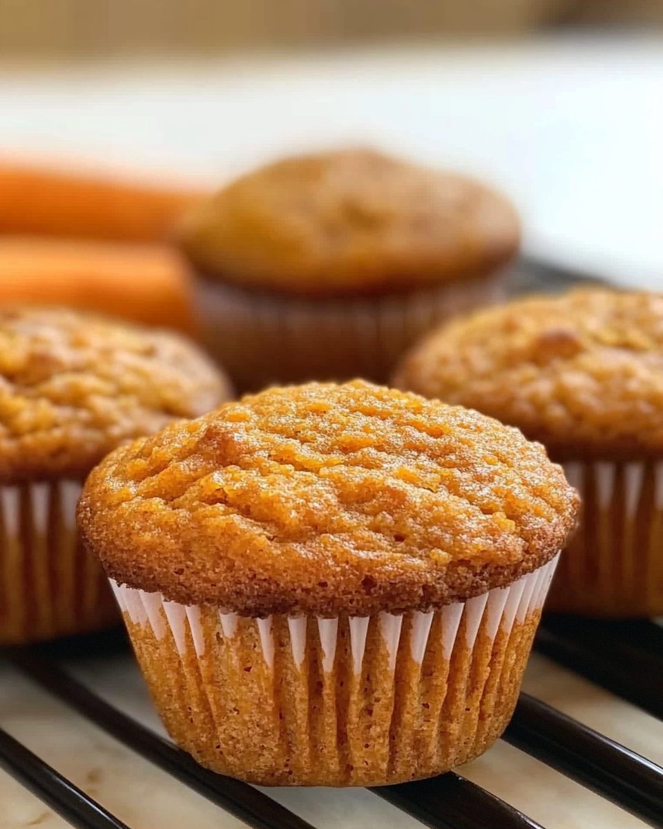 Muffiny marchewkowe z mikrofalówki