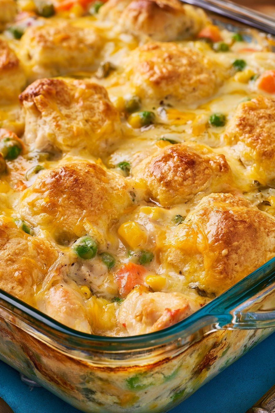 Chicken Pot Pie Bubble Up