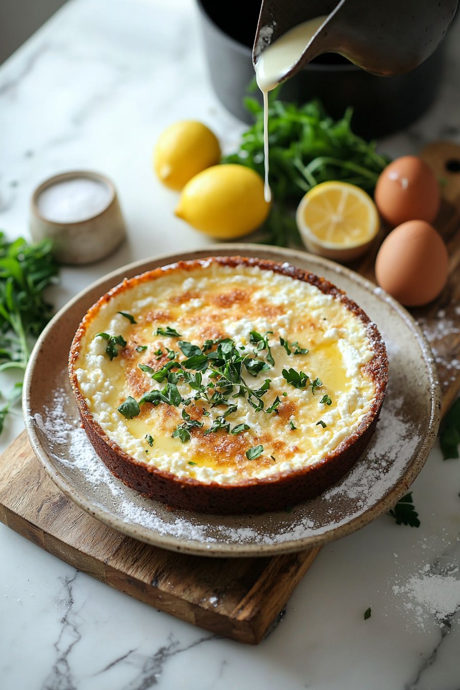 Classic Italian Ricotta Cake