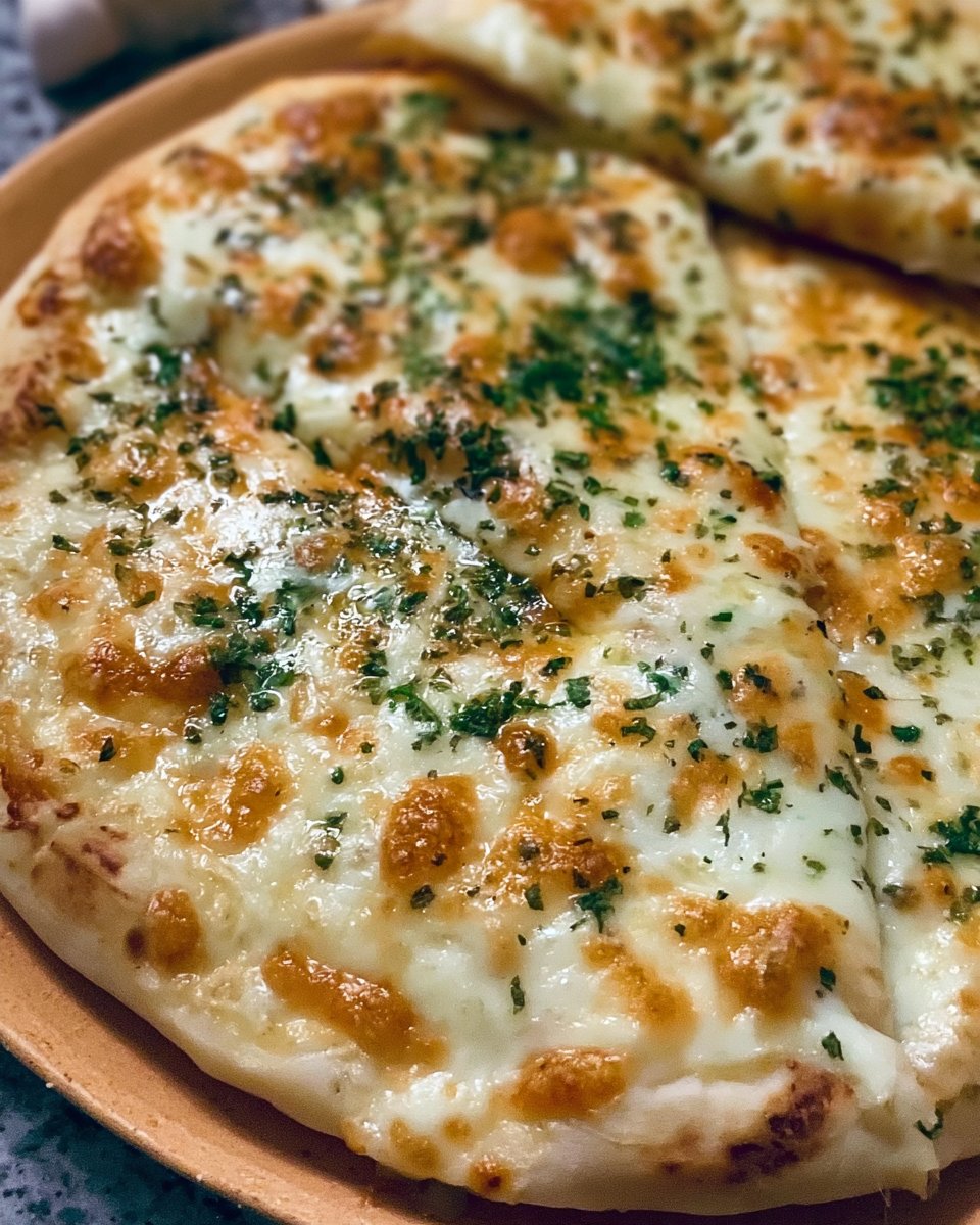 Quick and Easy Cheesy Garlic Tortilla Lunch
