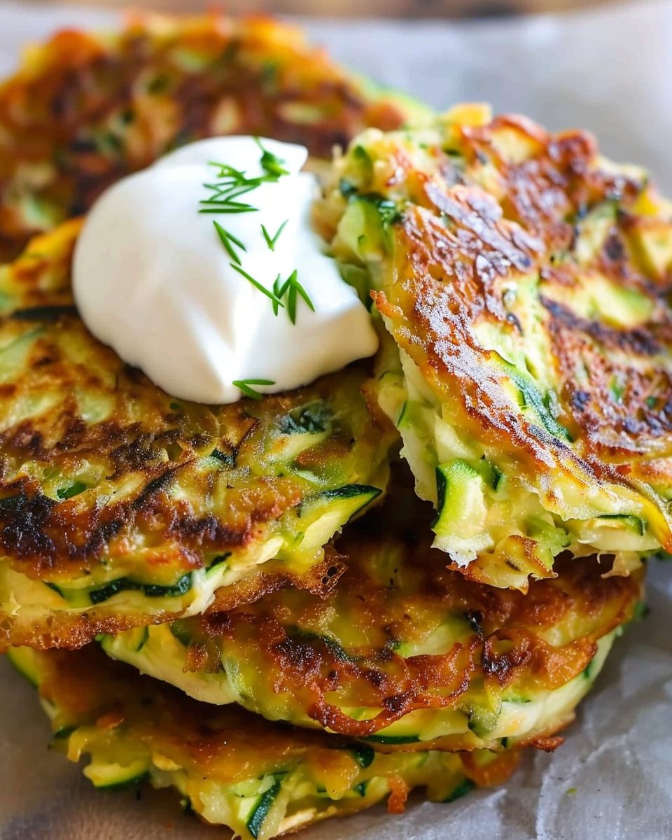 Easy Zucchini Fritters