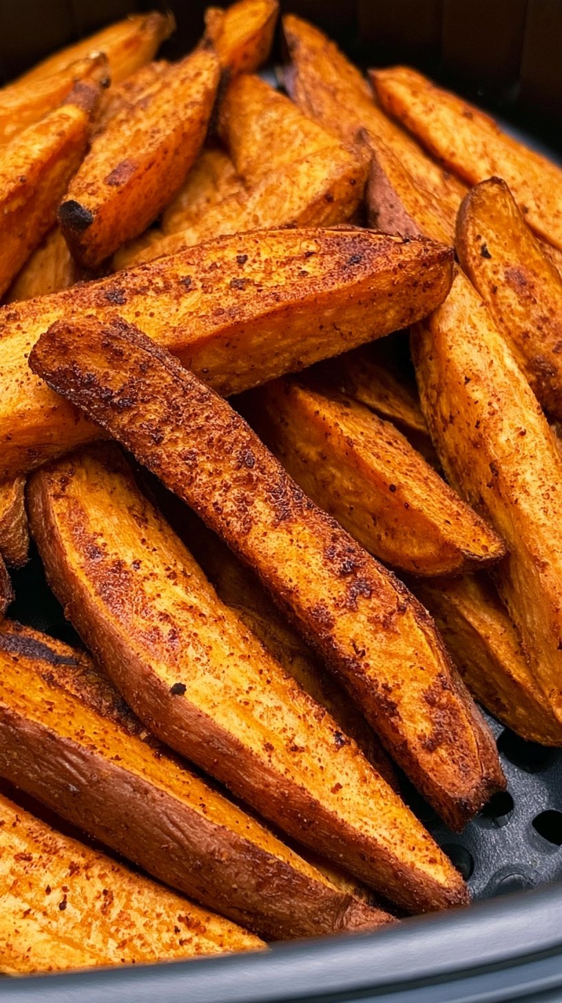 Crispy Air Fryer Sweet Potato Wedges