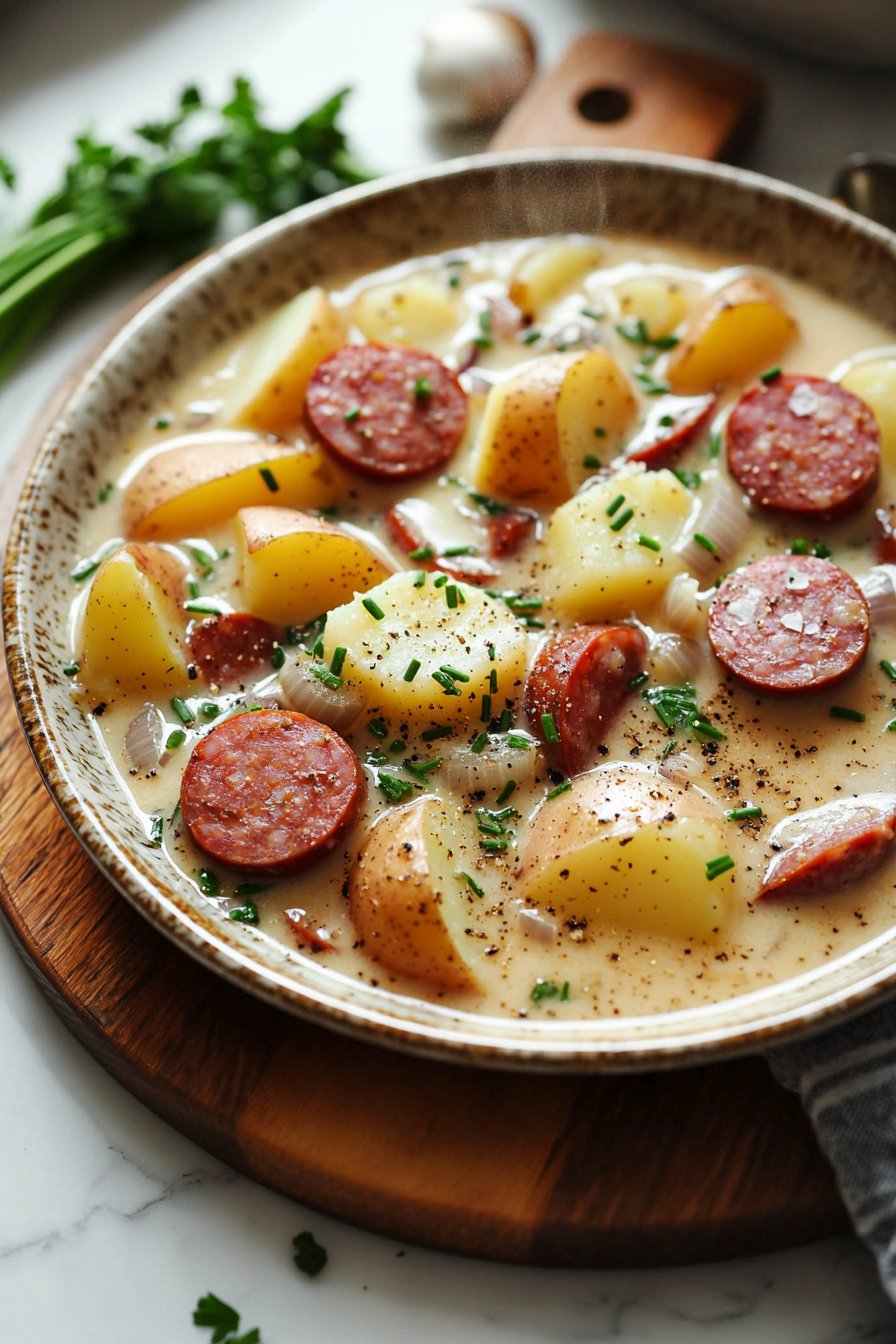 Kielbasa Potato Soup