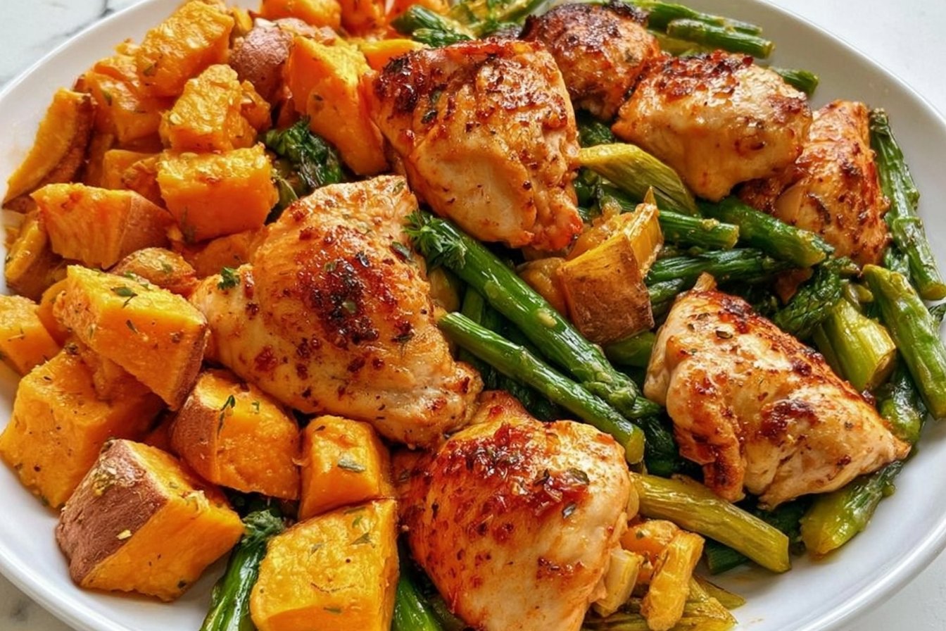 Healthy Chicken and Sweet Potato