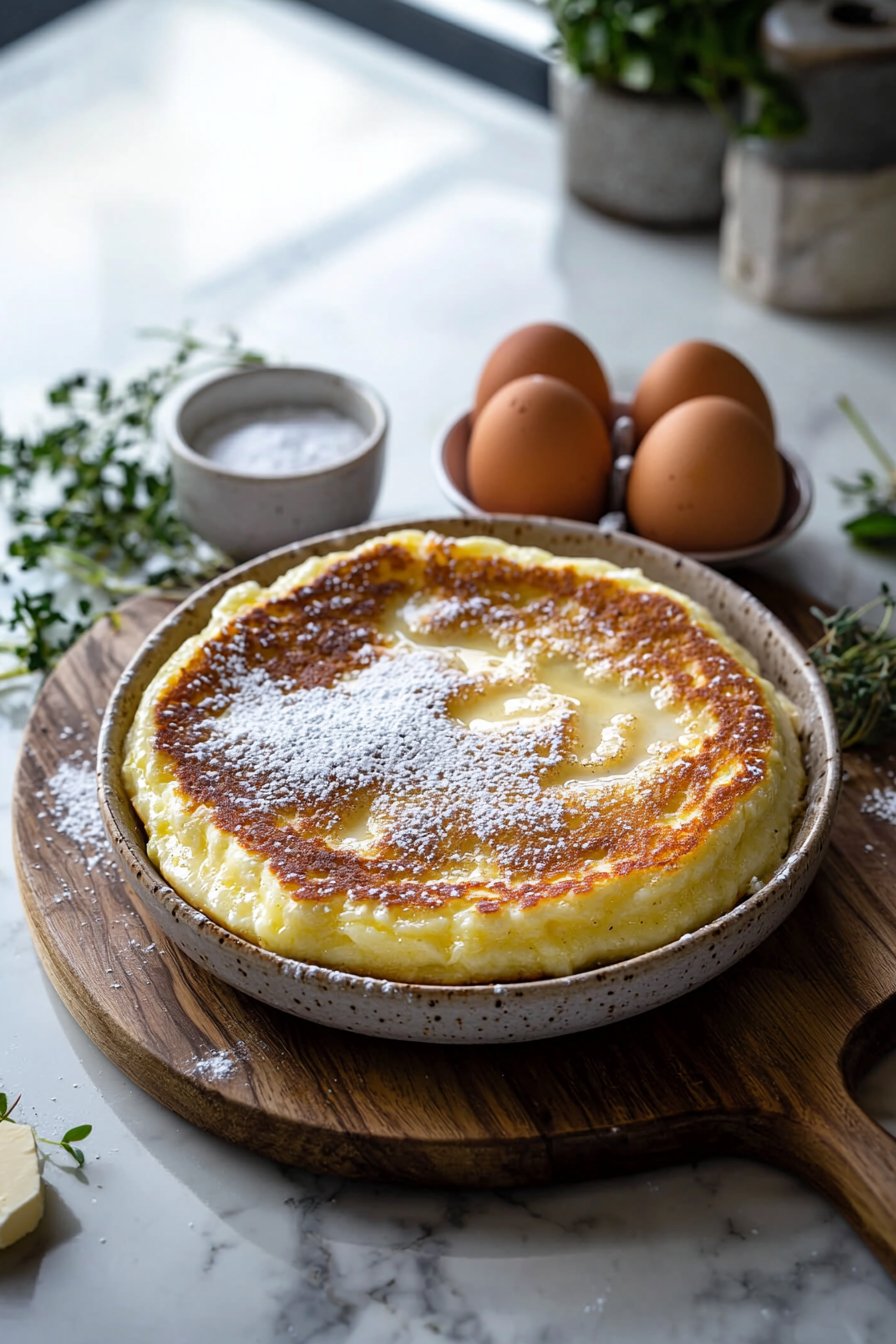 Puffy Oven-Baked German Pancake