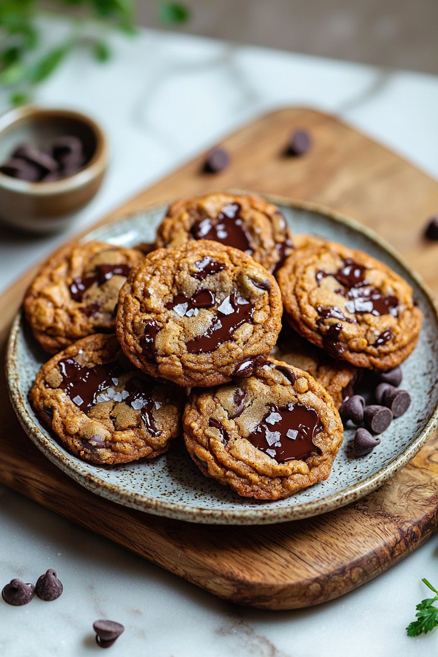 Chewy Pumpkin Chocolate Chip Cookies