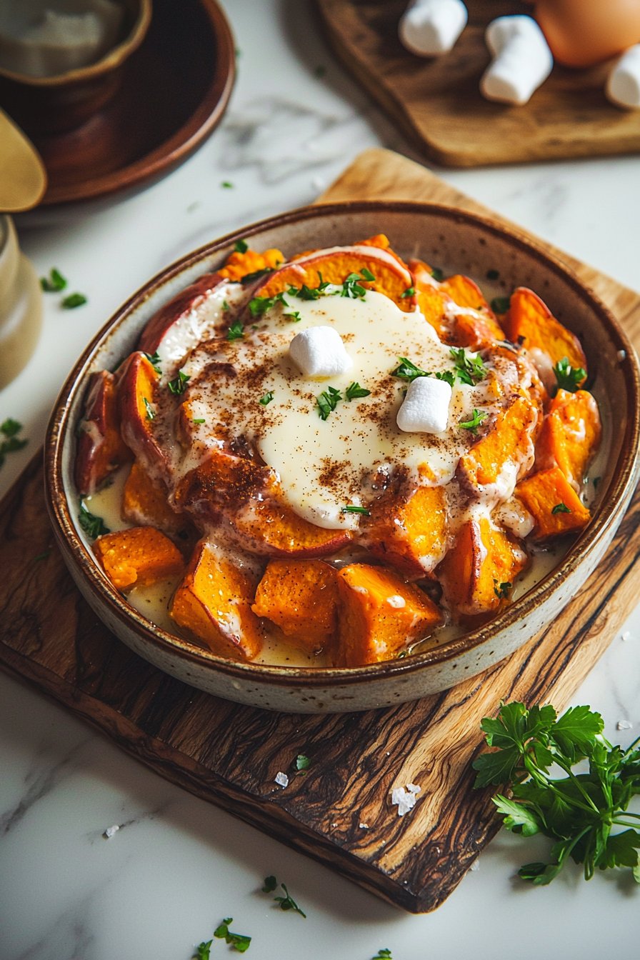 Süßkartoffelauflauf