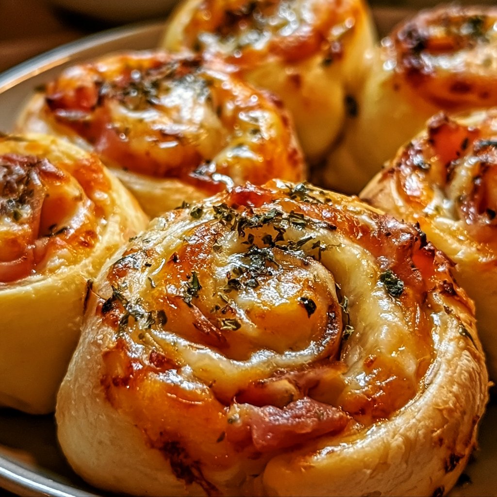 Blitz Pizzaschnecken