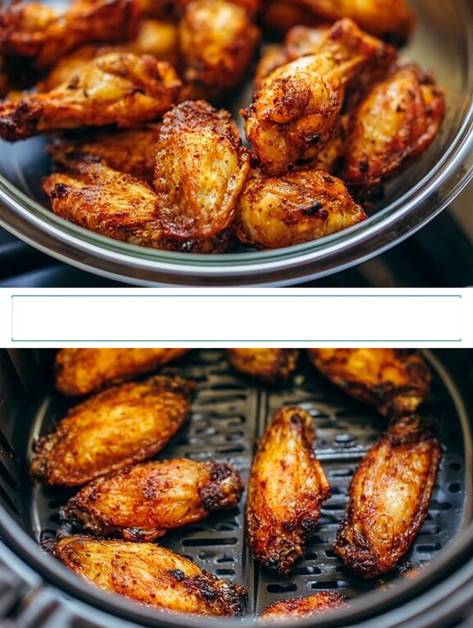 Las Mejores Alitas de Pollo en Air Fryer