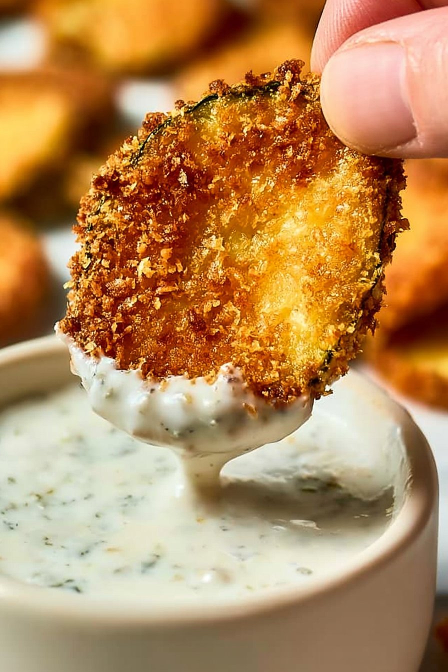 Air Fryer Zucchini Chips
