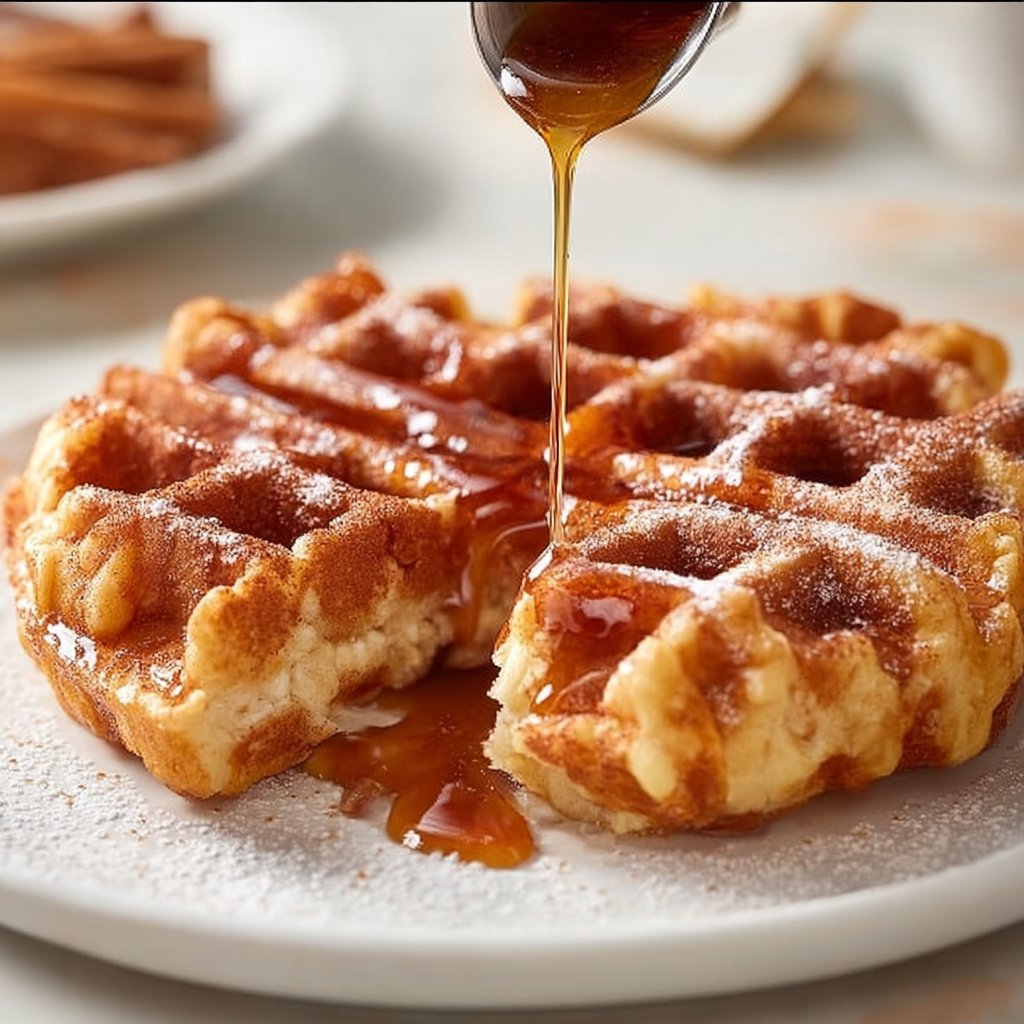 Cinnamon Sugar Waffles