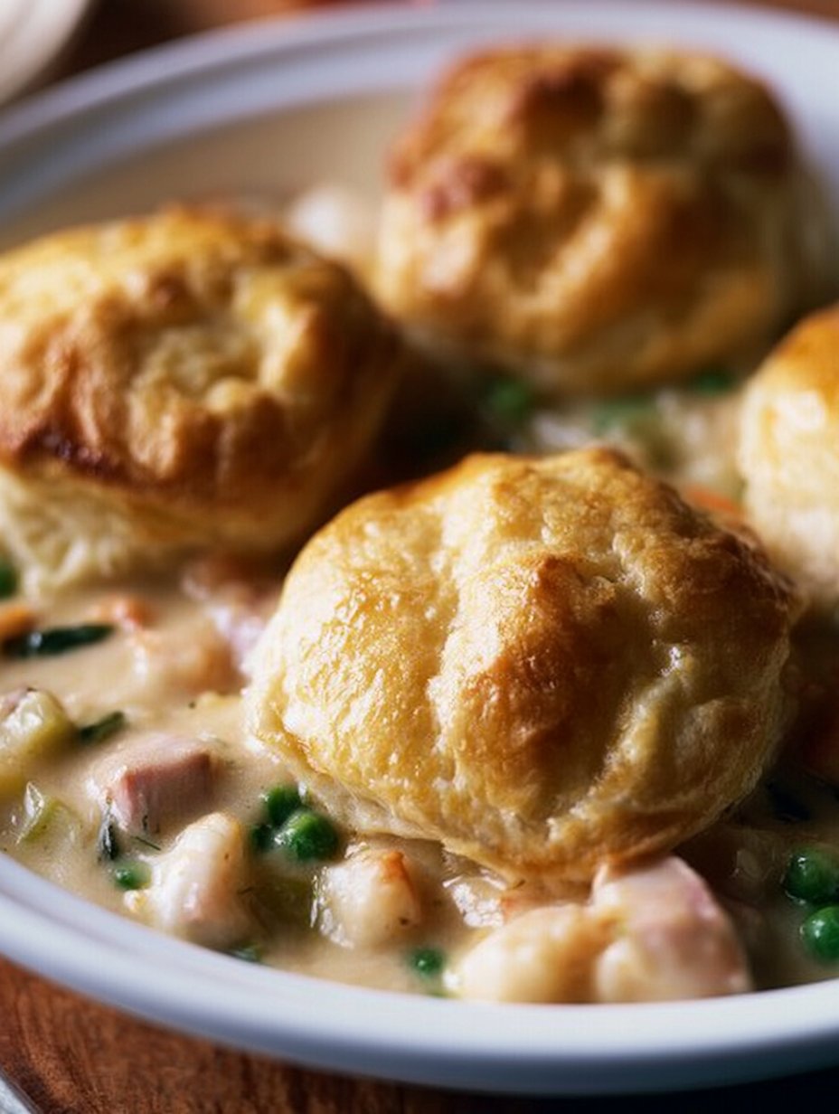 Pastel de Pollo con Galletas