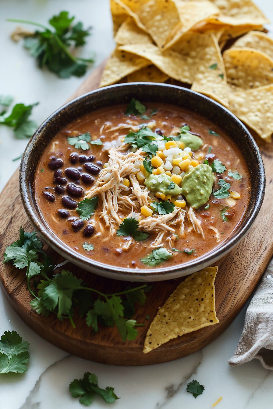 Chicken Enchilada Soup