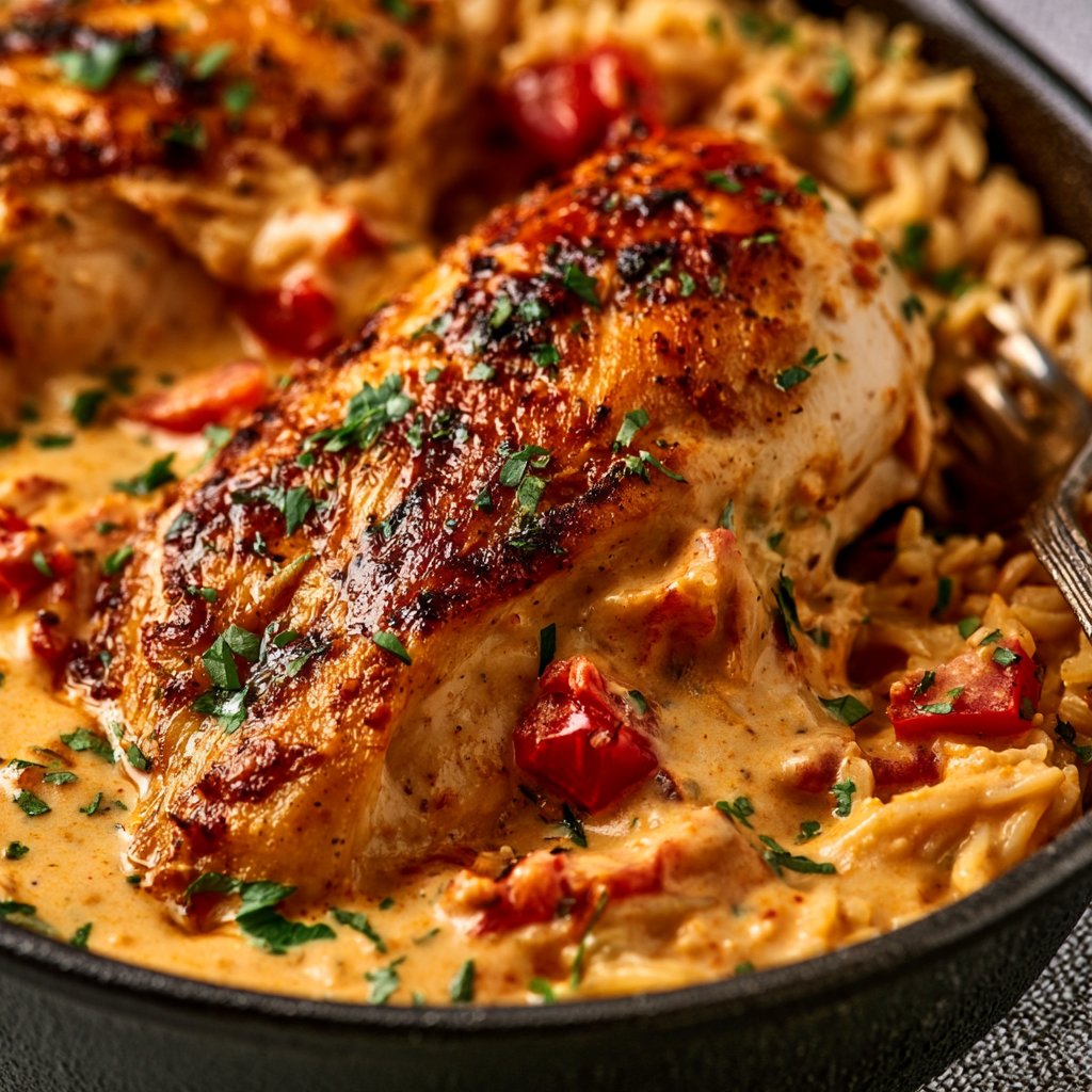 Paprika Sahne Hähnchen