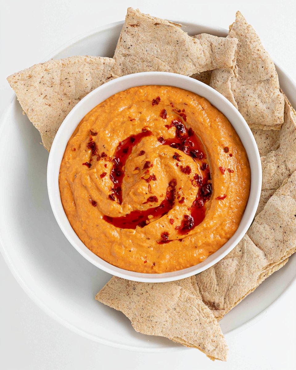 Roasted Red Pepper Hummus