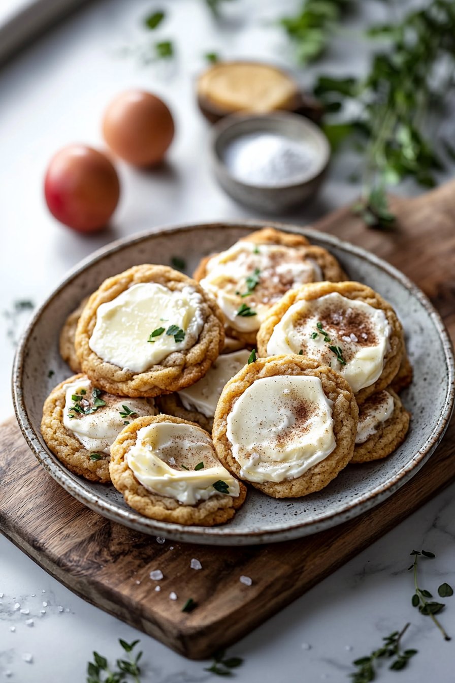 Apple Cider Cheesecake Cookies