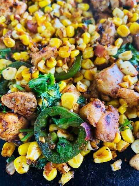 Blackstone Jalapeño Lime Chicken and Corn