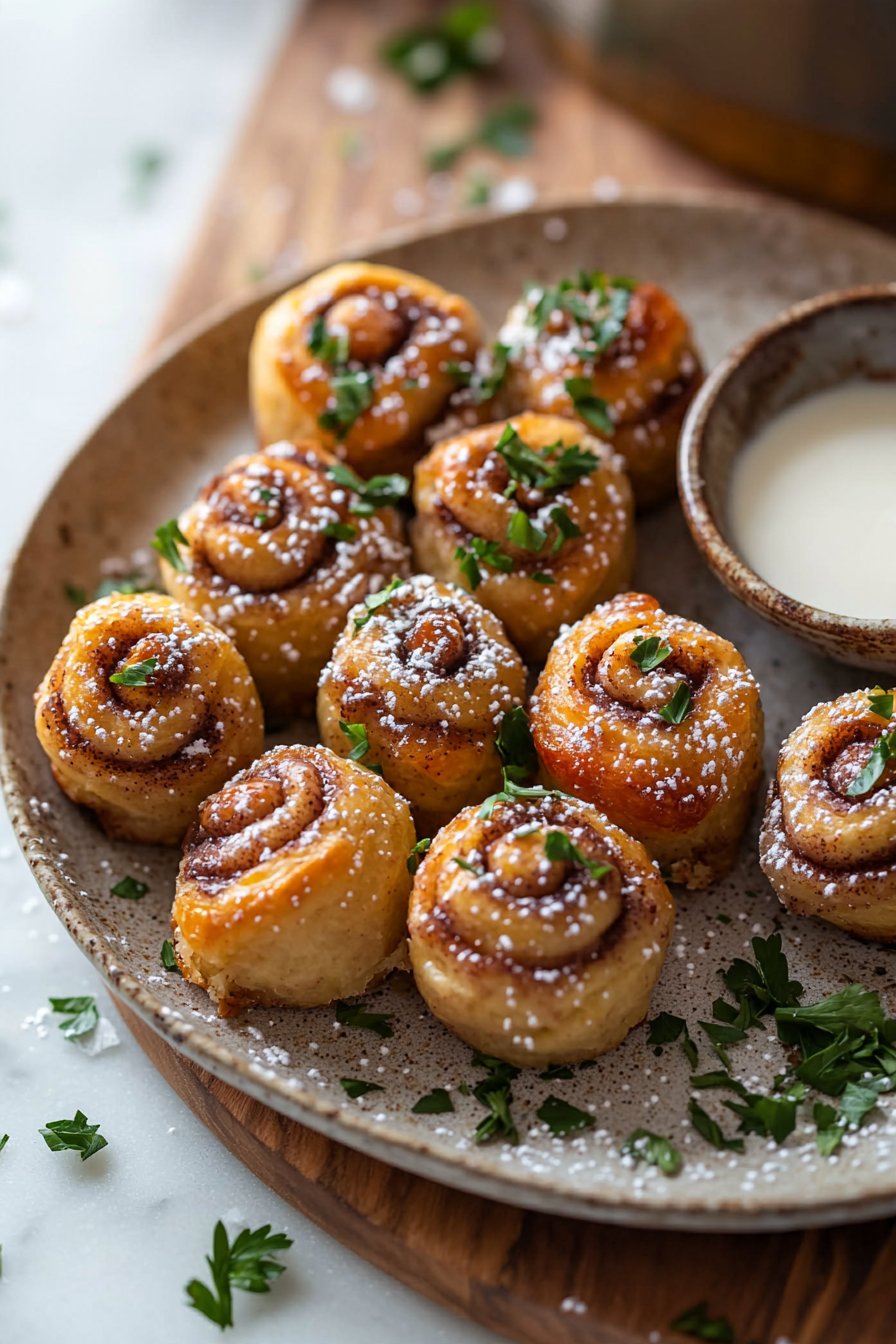 Cinnamon Roll Bites