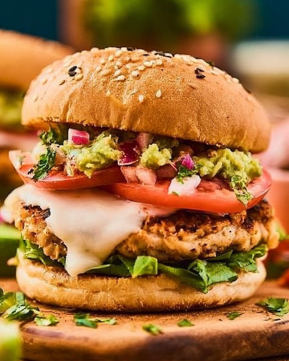 Mexican Chicken Burgers