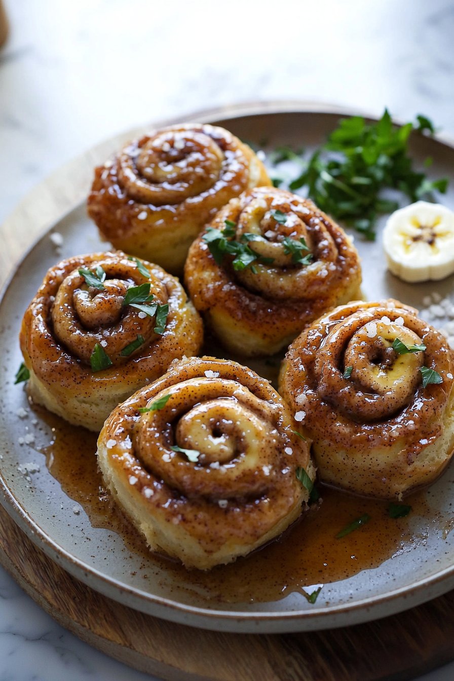 Banana Cinnamon Rolls