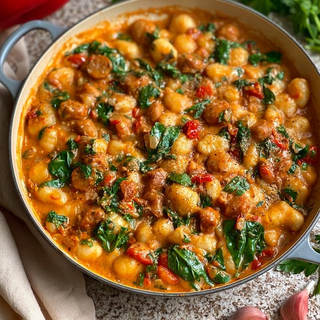 Marry Me Sausage and Gnocchi