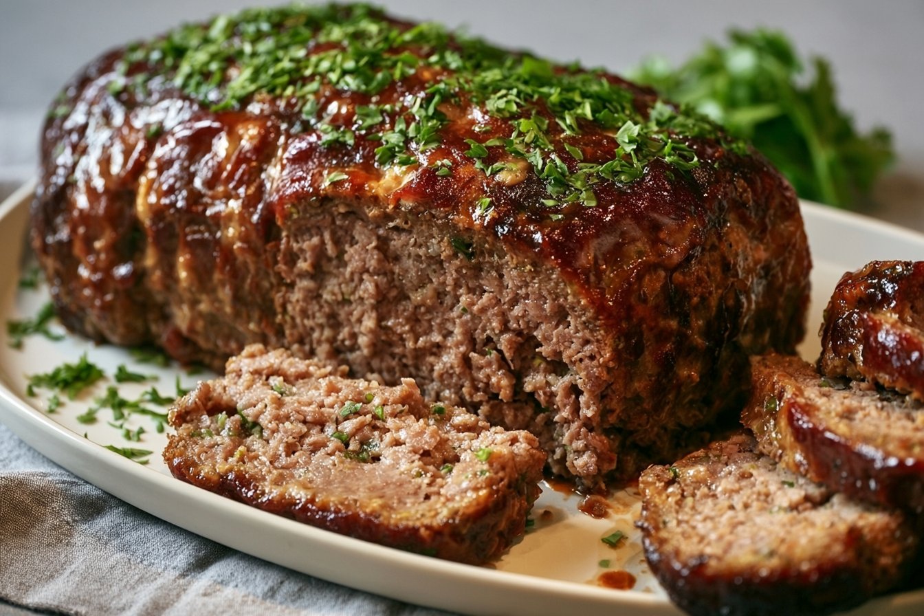 Traditional German Meatloaf (Hackbraten) 31 Traditional German Meatloaf (Hackbraten)