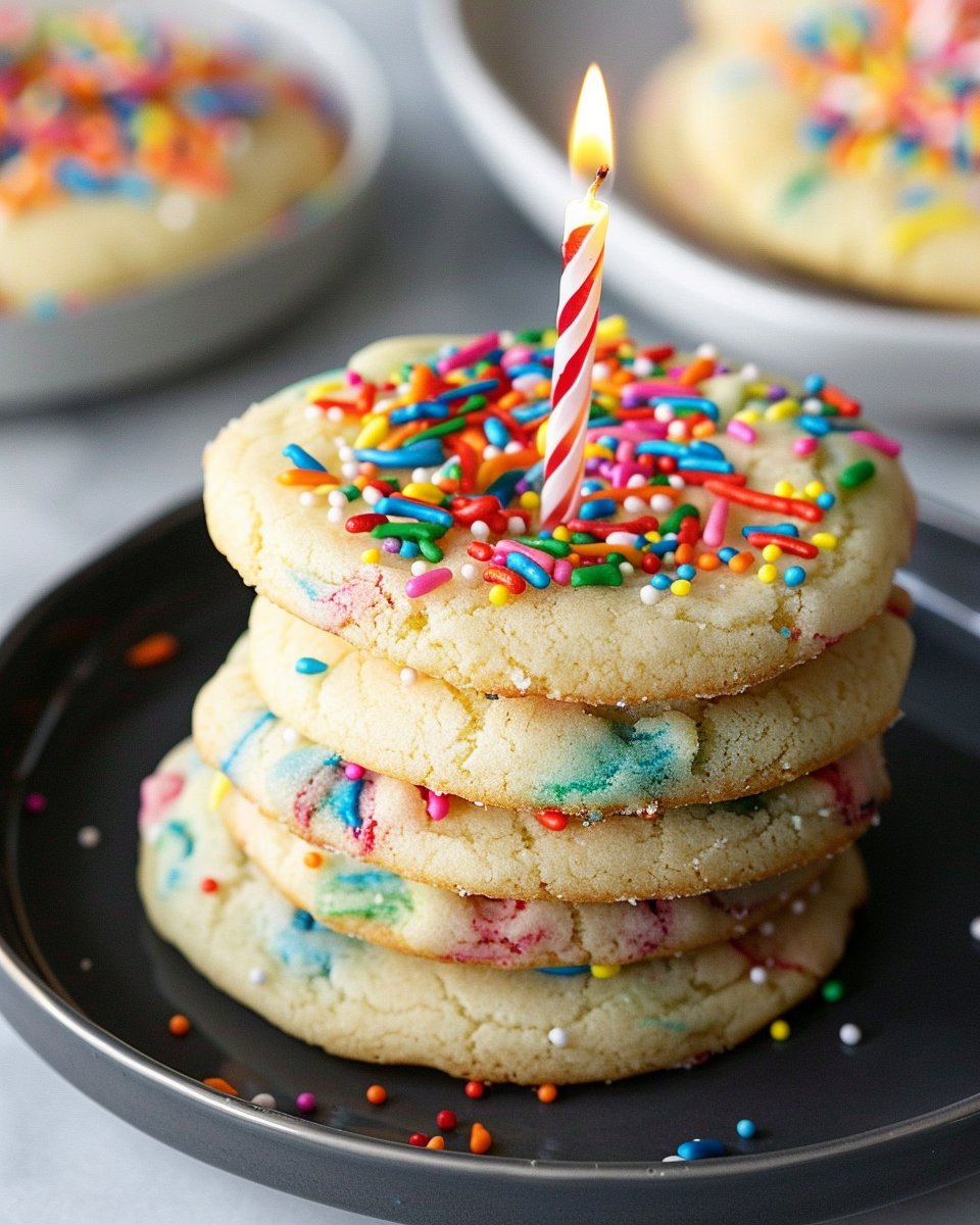 Birthday Cake Cookies