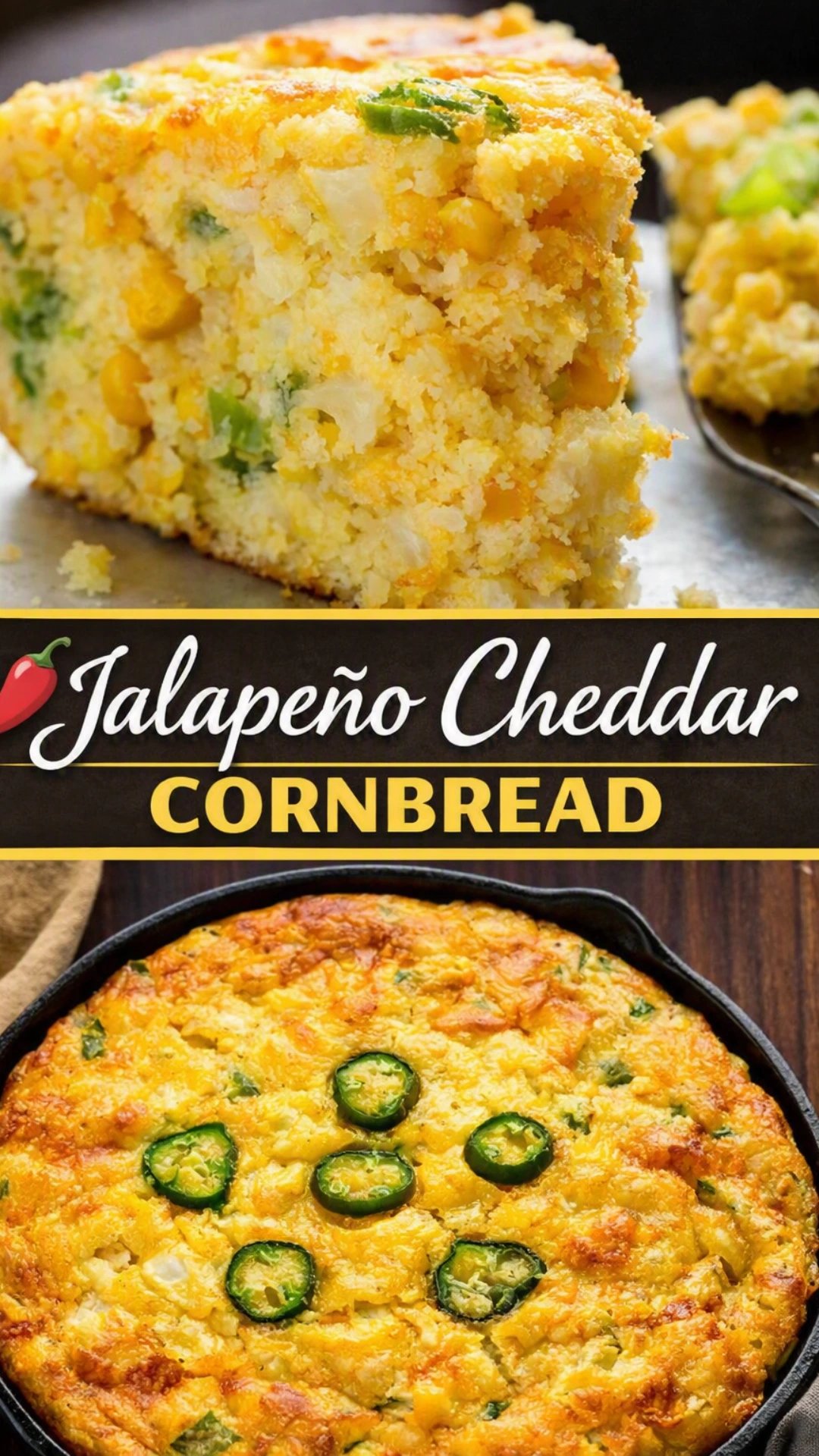 Jalapeño Cheddar Cornbread