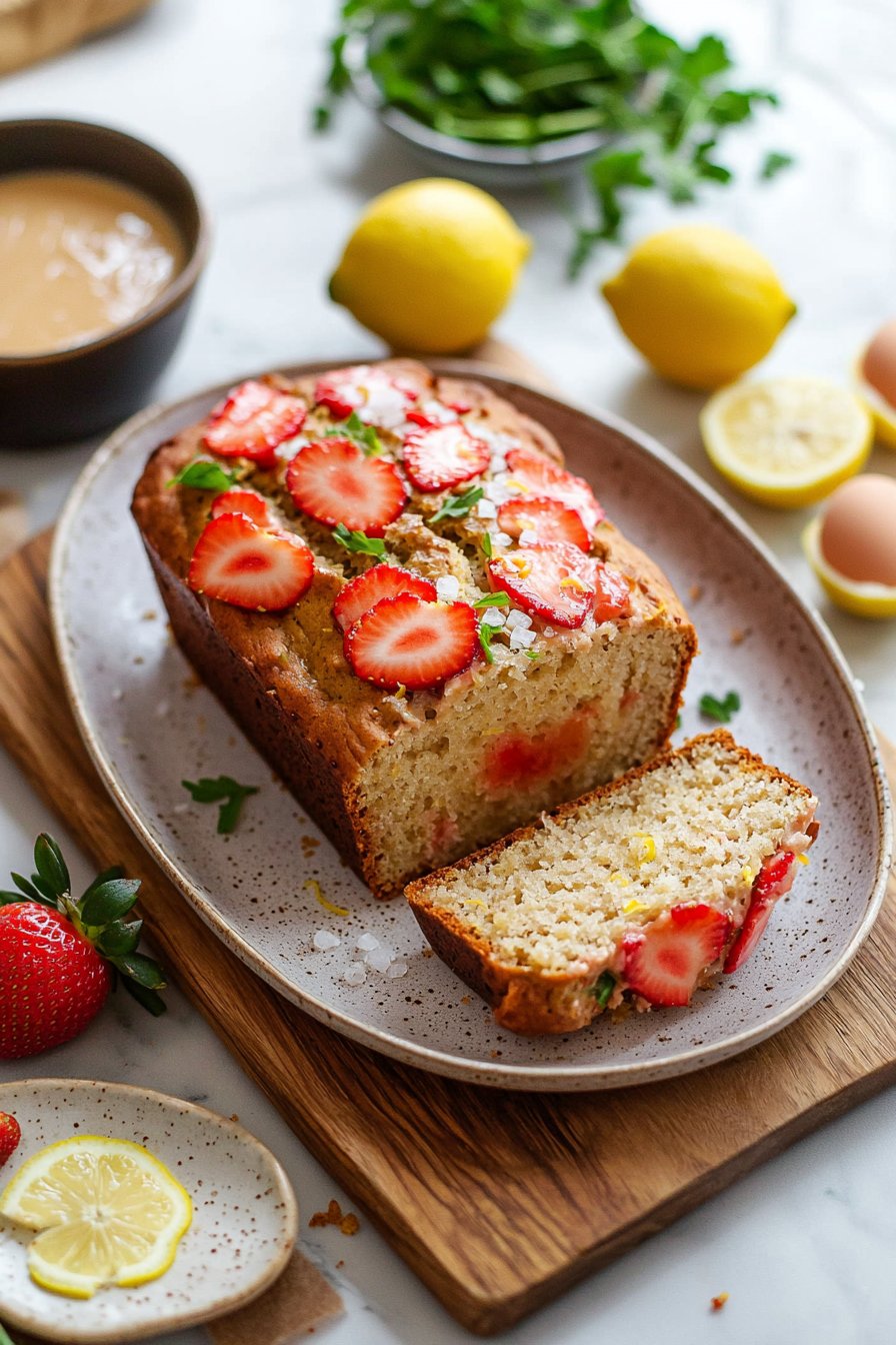 Strawberry Lemonade Bread