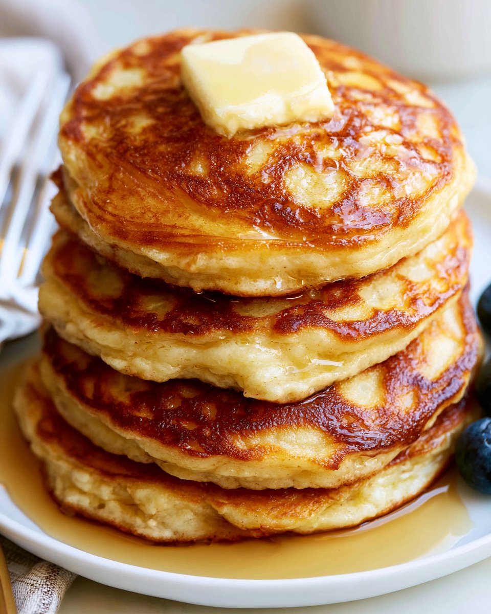 Fluffy Keto Ricotta Pancakes