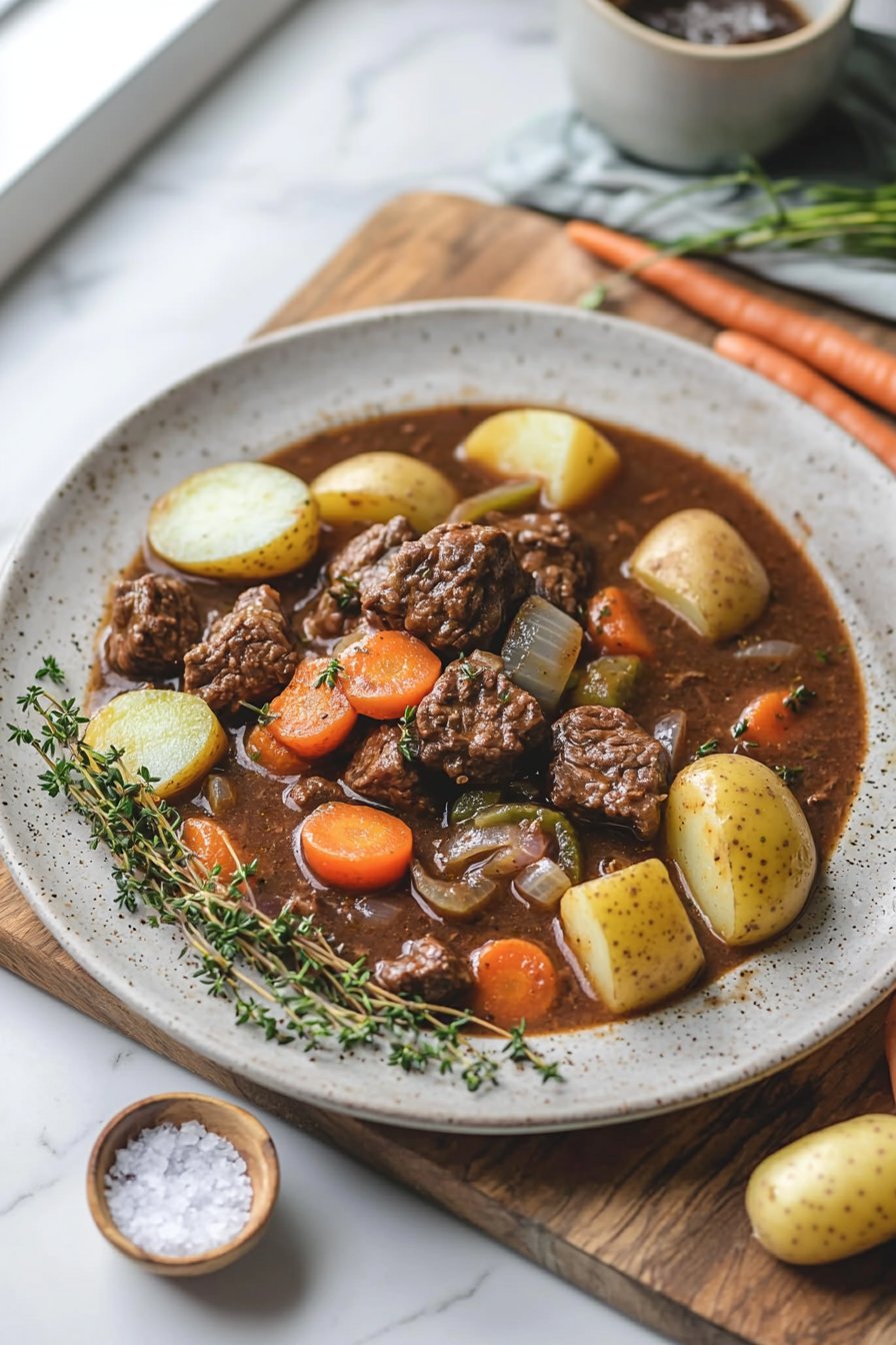 Heartfelt Beef Stew from the Slow Cooker