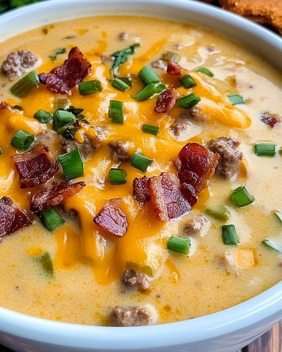 Bacon Cheeseburger Soup