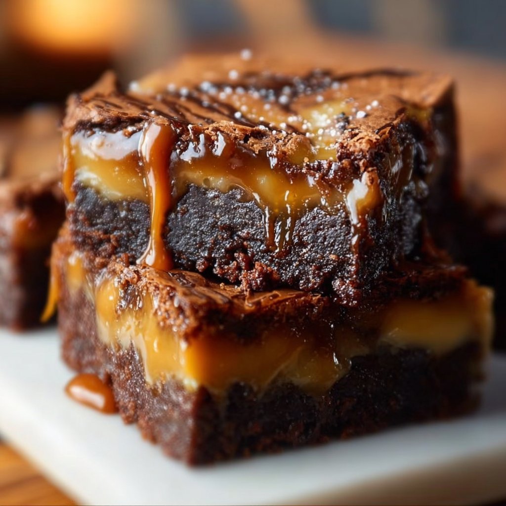 Indulgent Caramel Swirl Brownies That You'll Cherish