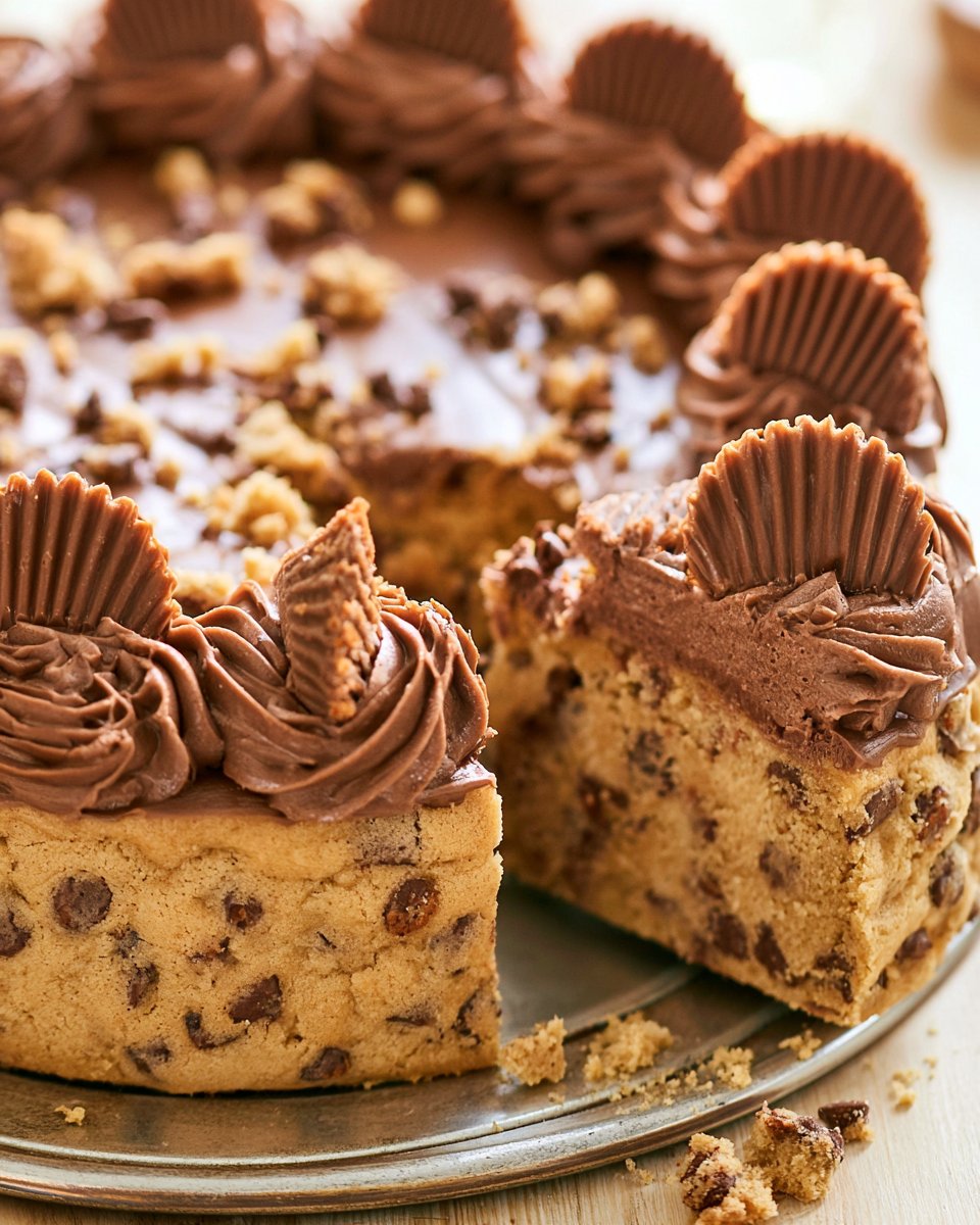 Reese's Peanut Butter Cookie Cake